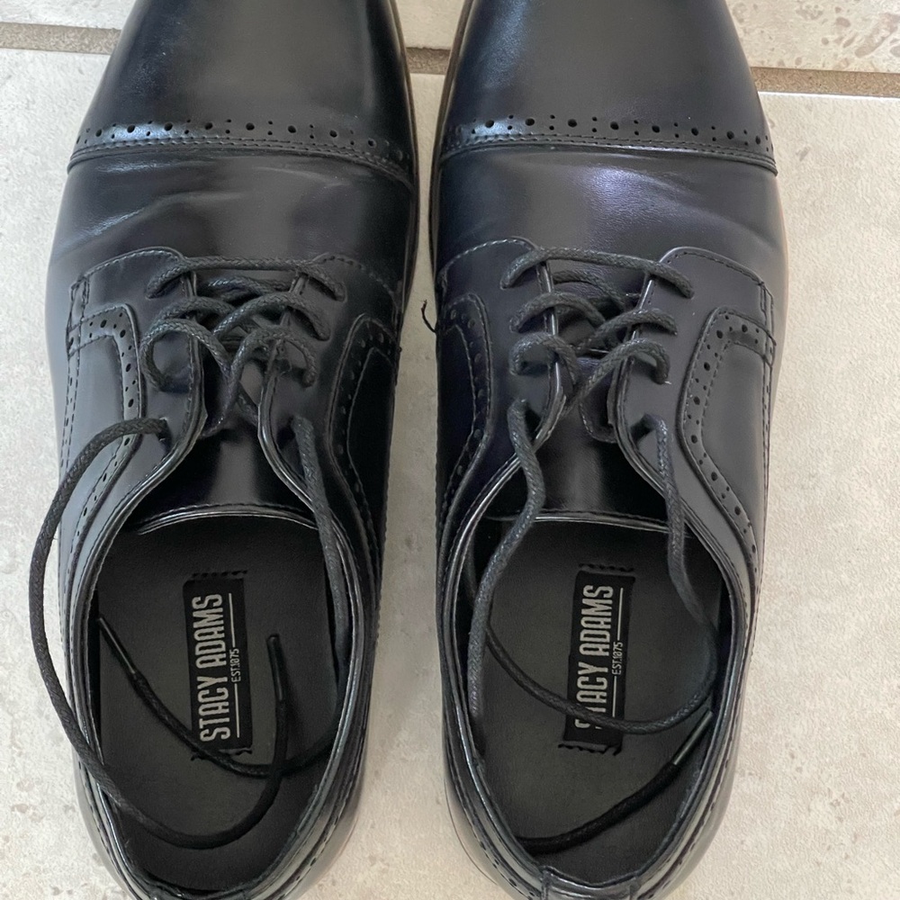Stacy Adams Men's Black Dress Shoes